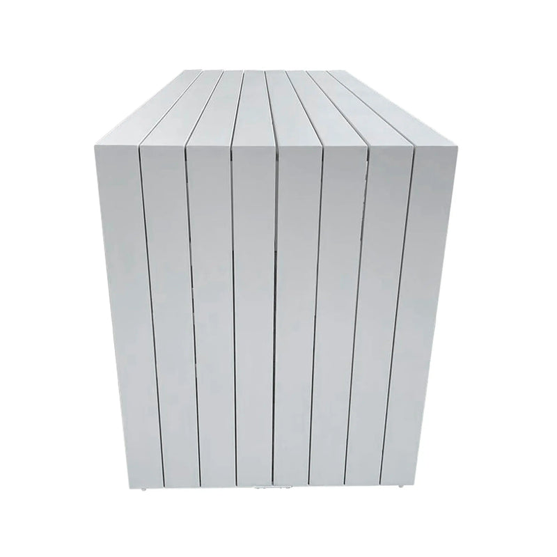 Cargue la imagen en el visor de la galería, Mesa Alta de Barra 2.01 M De Aluminio Color Blanco WATERFALL-74529