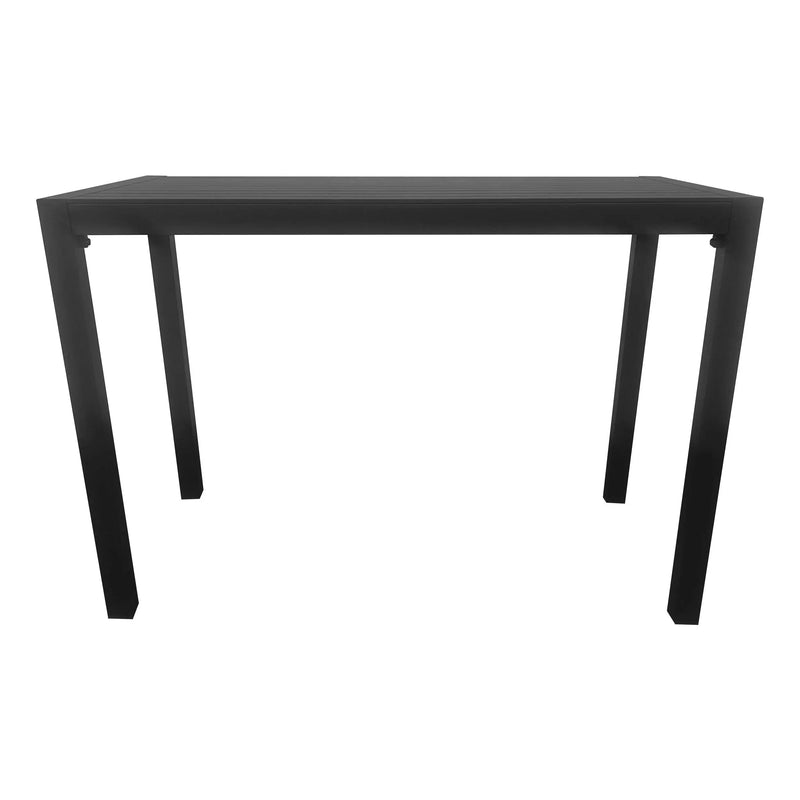 Cargue la imagen en el visor de la galería, Mesa Alta de Barra 1.4 M de Aluminio Color Carbon BON-75500