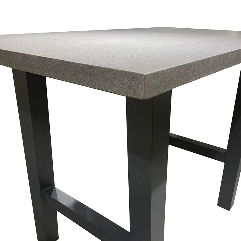 Cargue la imagen en el visor de la galería, Mesa Alta de Barra 1.3 M de Aluminio MONTVILLE-75787-8