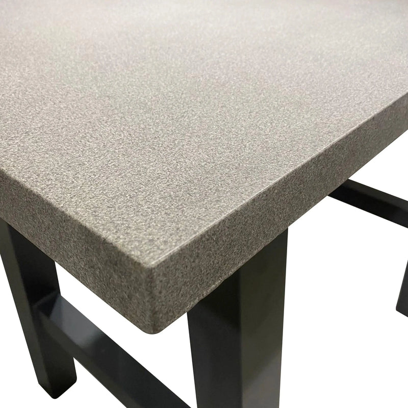 Cargue la imagen en el visor de la galería, Mesa Alta de Barra 1.3 M de Aluminio MONTVILLE-75787-8