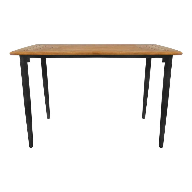 Cargue la imagen en el visor de la galería, Mesa Alta de Barra 1.49 M de Madera Teca DARIO -75791