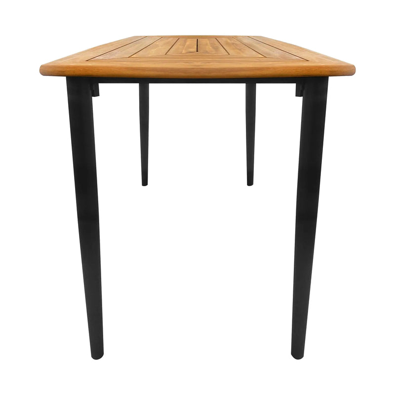 Cargue la imagen en el visor de la galería, Mesa Alta de Barra 1.49 M de Madera Teca DARIO -75791