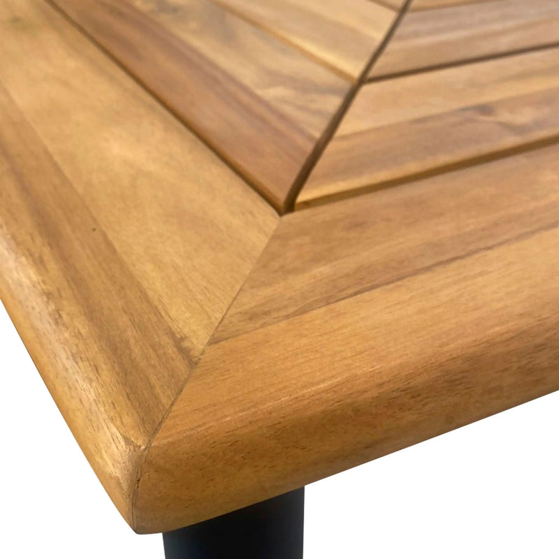 Cargue la imagen en el visor de la galería, Mesa Alta de Barra 1.49 M de Madera Teca DARIO -75791
