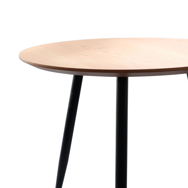 Cargue la imagen en el visor de la galería, Mesa Bistro Circular Color Natural -291S-94036099-1 CasaEaster