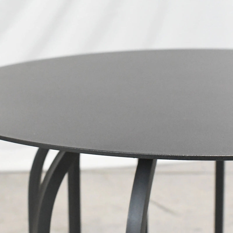 Cargue la imagen en el visor de la galería, Mesa Bistro Circular de Aluminio Color Carbon OCTOPUS -220801 CasaEaster