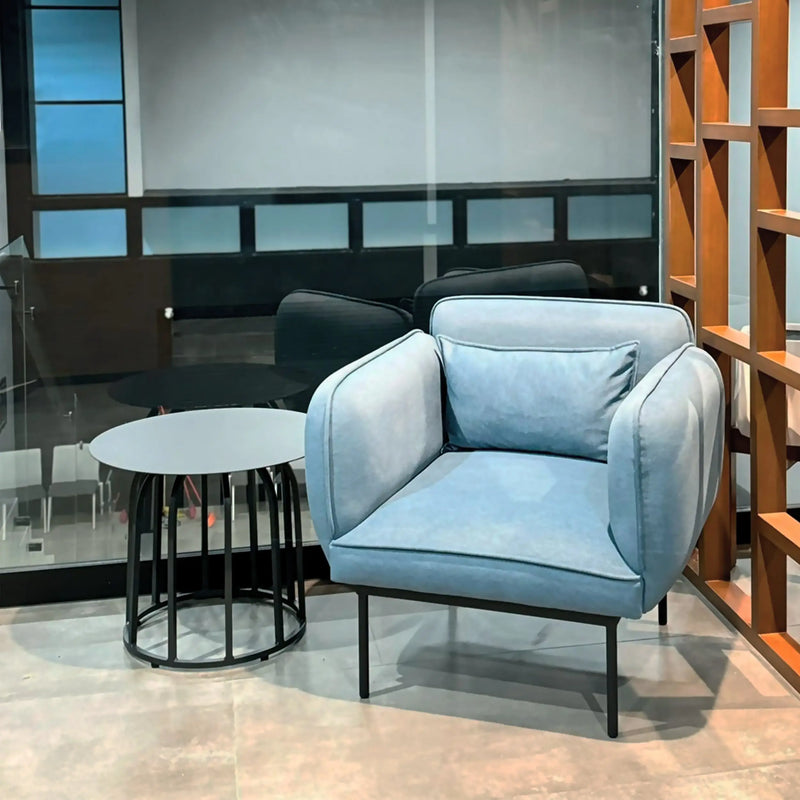 Cargue la imagen en el visor de la galería, Mesa Bistro Circular de Aluminio Color Carbon OCTOPUS -220801 CasaEaster