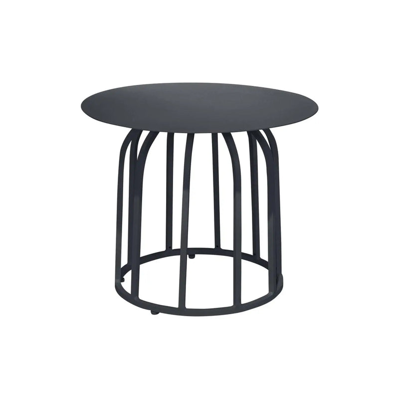 Cargue la imagen en el visor de la galería, Mesa Bistro Circular de Aluminio Color Carbon OCTOPUS -220801 CasaEaster