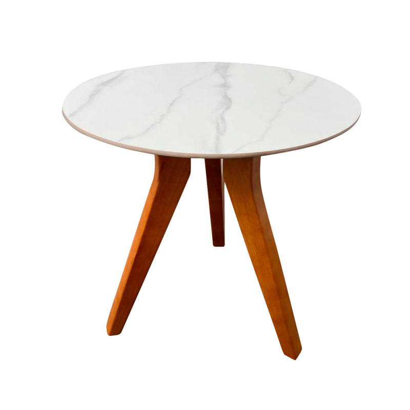 Cargue la imagen en el visor de la galería, Mesa Bistro Redonda color Blanca BY-1228896 CasaEaster