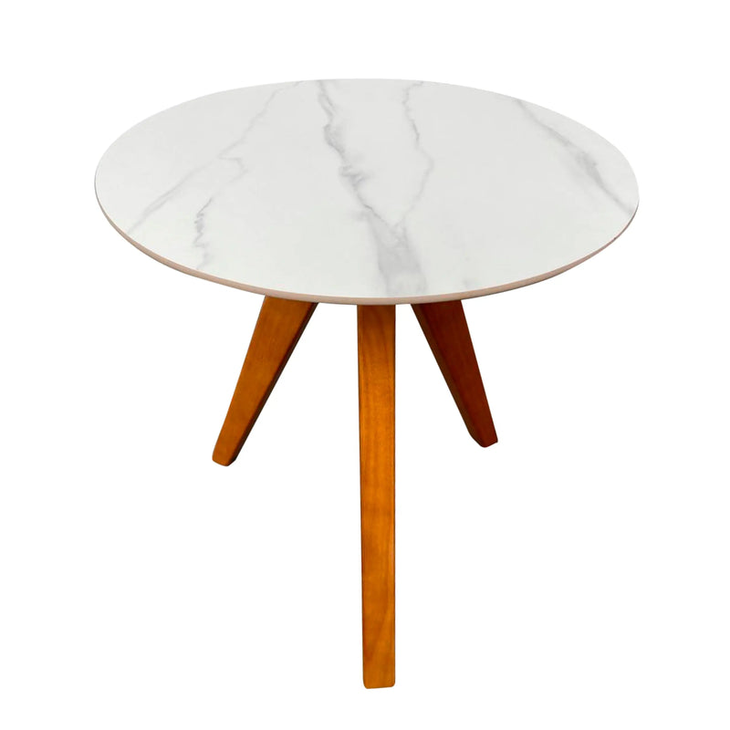 Cargue la imagen en el visor de la galería, Mesa Bistro Redonda color Blanca BY-1228896 CasaEaster