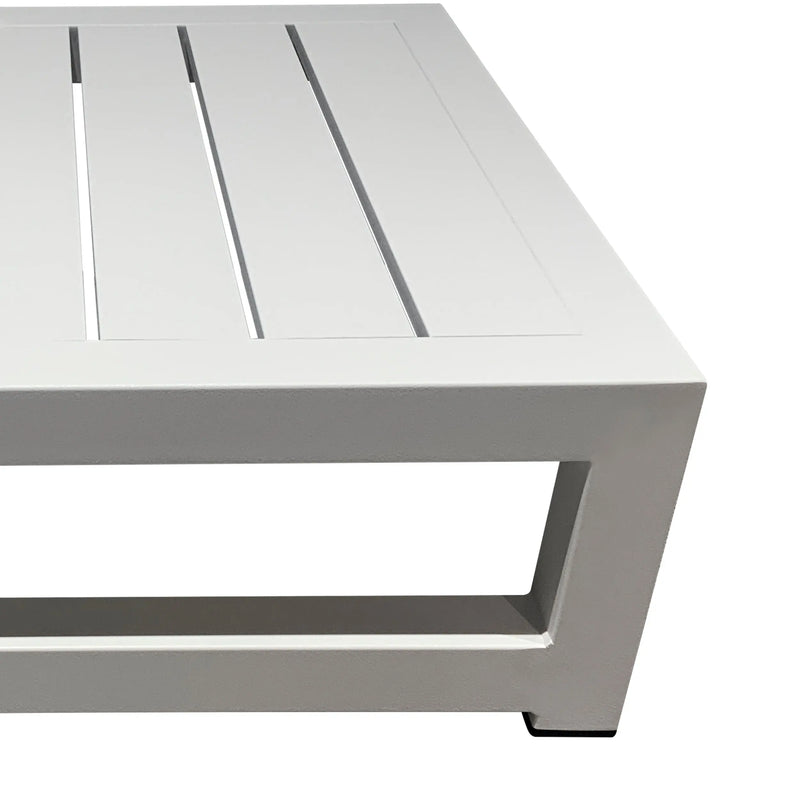 Cargue la imagen en el visor de la galería, Mesa Bistro cuadrada color Blanca Anthon- AN52270 CasaEaster