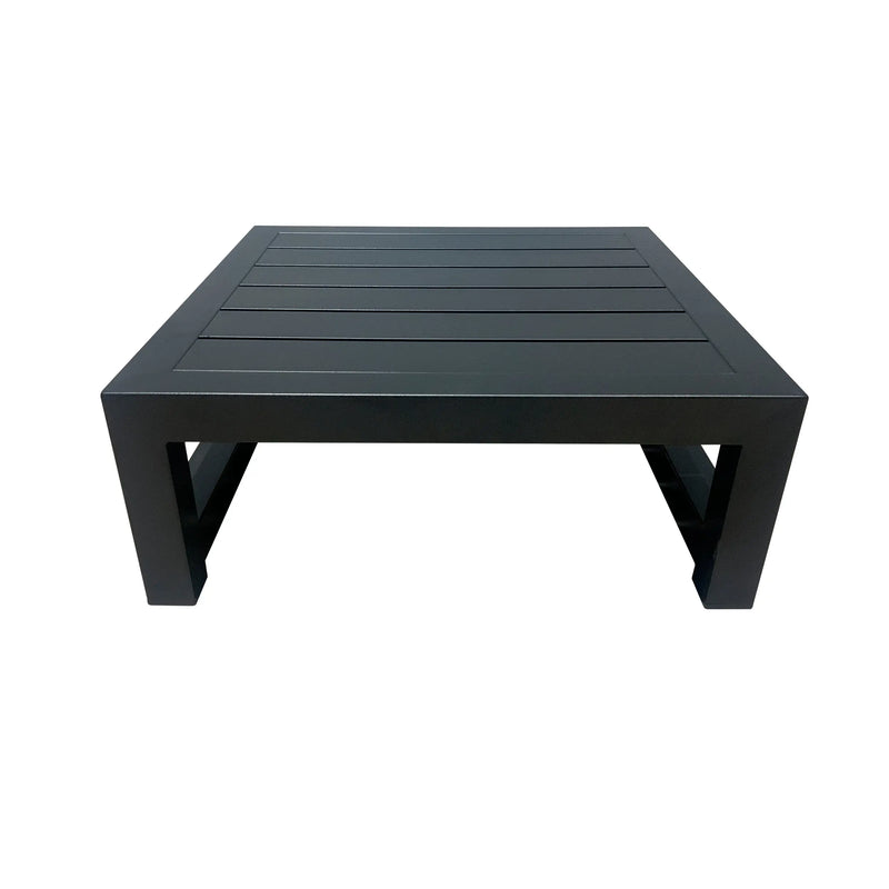 Cargue la imagen en el visor de la galería, Mesa Bistro cuadrada color Negra Anthon- AN52245 CasaEaster