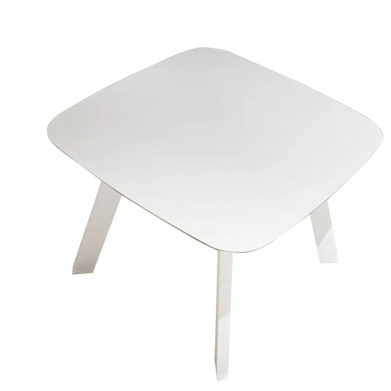 Cargue la imagen en el visor de la galería, Mesa Bistro para Exterior e Interior de Aluminio Color Blanco FRIO 60x60cms - CSO30145A4