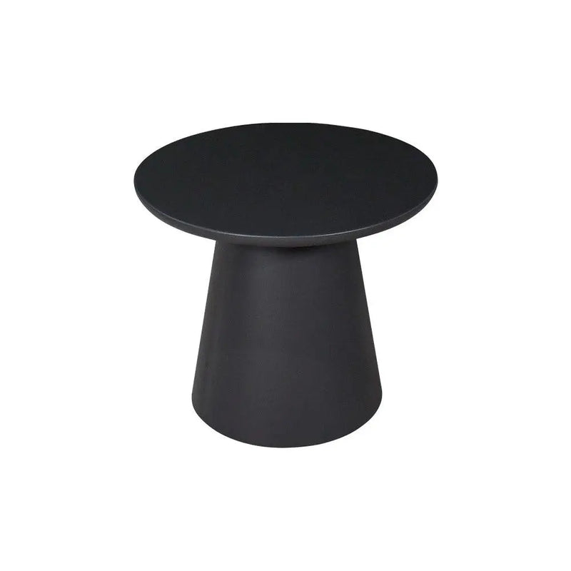 Cargue la imagen en el visor de la galería, Mesa Bistro Noga Dia.50 cms, para Exterior e Interior de Aluminio Color Carbon - NG1