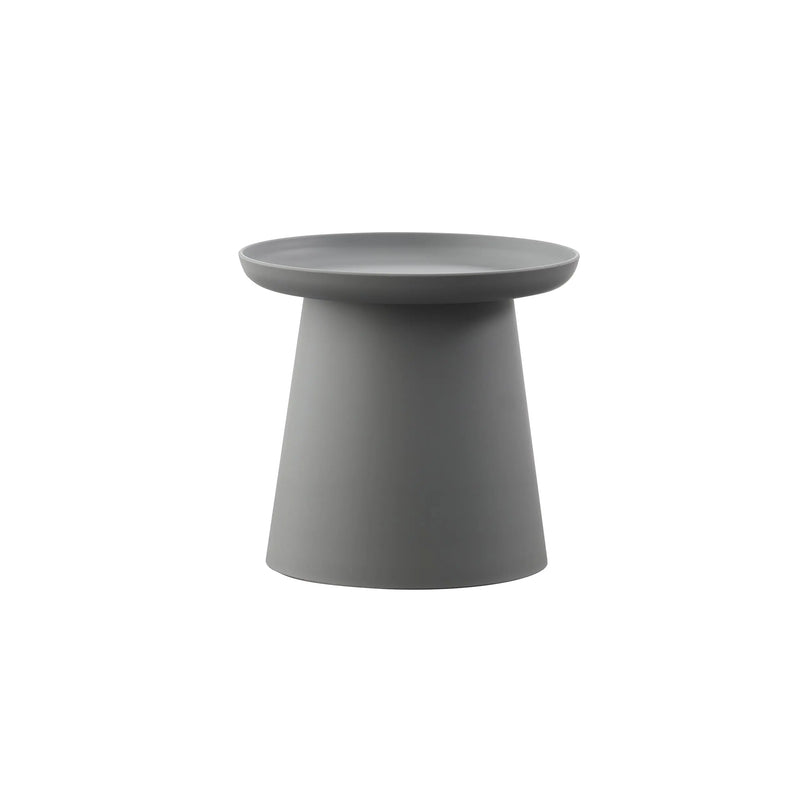 Cargue la imagen en el visor de la galería, Mesa Bistro para Exterior e Interior de Plástico con protector contra sol UV Color Gris 299S-94037000-1 CasaEaster