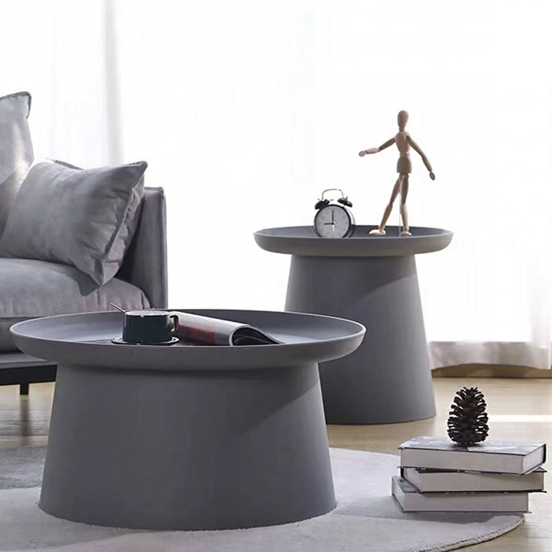 Cargue la imagen en el visor de la galería, Mesa Bistro para Exterior e Interior de Plástico con protector contra sol UV Color Gris 299S-94037000-1 CasaEaster