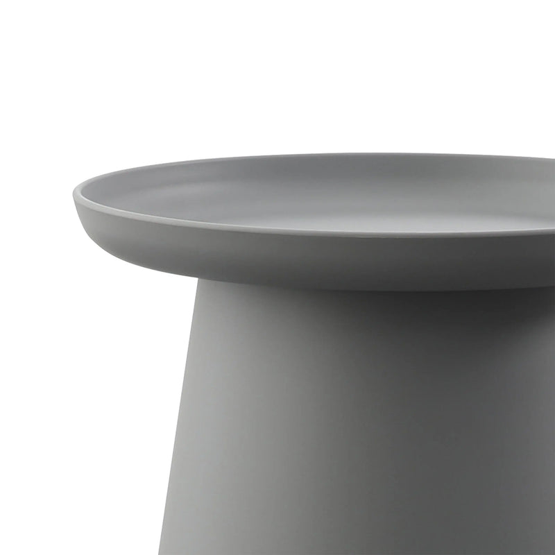 Cargue la imagen en el visor de la galería, Mesa Bistro para Exterior e Interior de Plástico con protector contra sol UV Color Gris 299S-94037000-1 CasaEaster