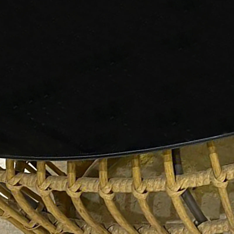 Cargue la imagen en el visor de la galería, Mesa De Centro Circular de Aluminio Color Carbon MALTA -S-MES CasaEaster