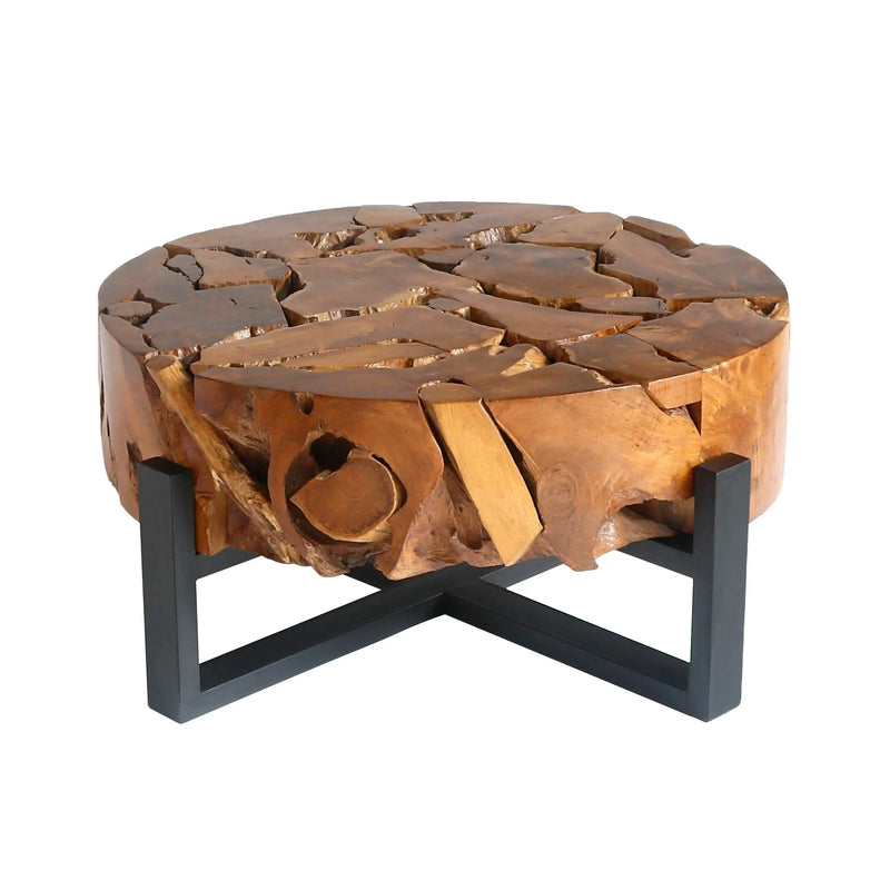 Cargue la imagen en el visor de la galería, Mesa De Centro Circular D.80cms Para Exterior e Interior ALABAMA-134455