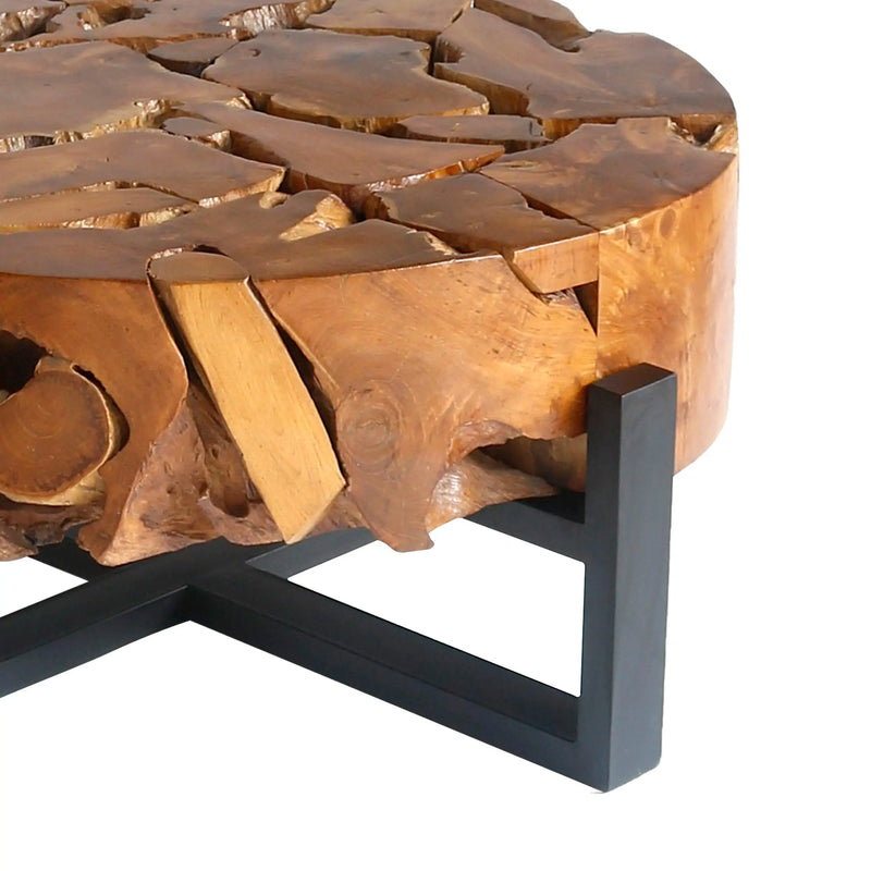 Cargue la imagen en el visor de la galería, Mesa De Centro Circular D.80cms Para Exterior e Interior ALABAMA-134455