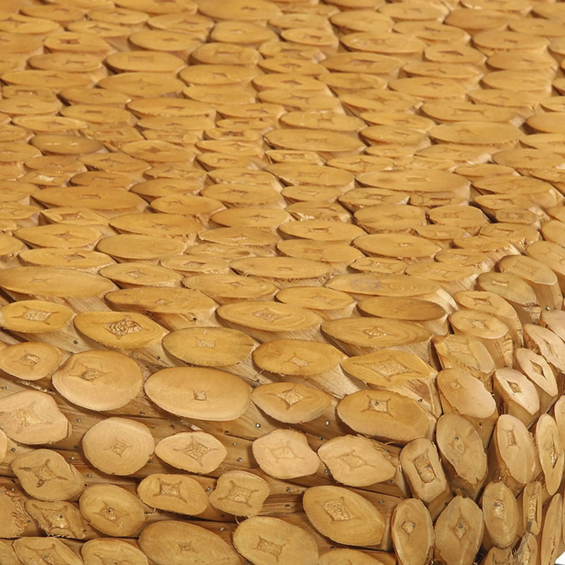 Cargue la imagen en el visor de la galería, Mesa De Centro Rectangular 1.2 M Color Natural MALENA 133725