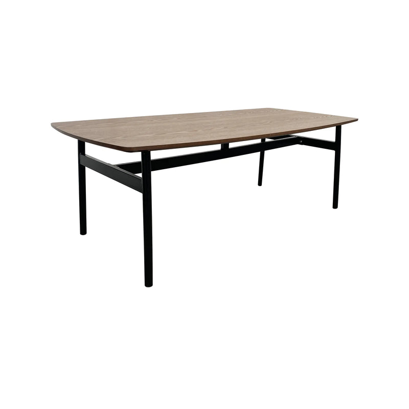 Cargue la imagen en el visor de la galería, Mesa De Centro Rectangular Color Negro Con Cafe-285S-94036099-3 CasaEaster