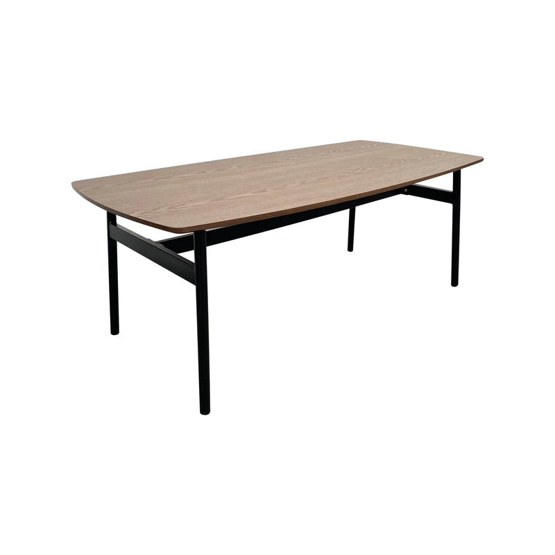 Cargue la imagen en el visor de la galería, Mesa De Centro Rectangular Color Negro Con Cafe-285S-94036099-3 CasaEaster