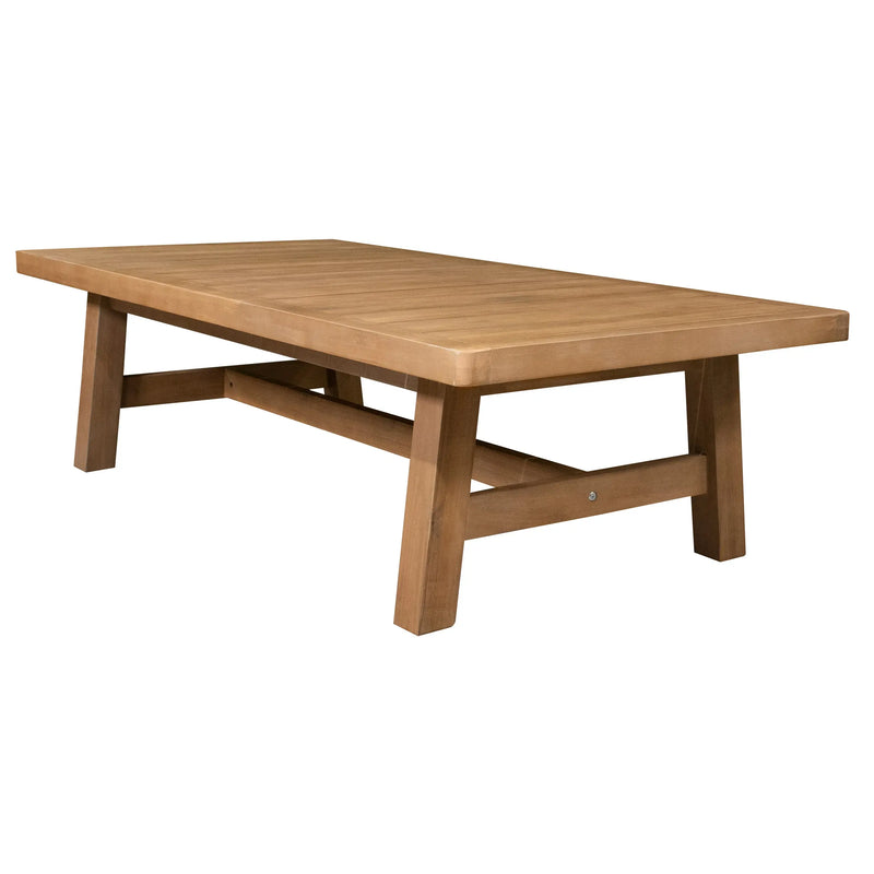 Cargue la imagen en el visor de la galería, Mesa De Centro Rectangular De Madera Teca Color Natural RIMINI - HUC7159 CasaEaster