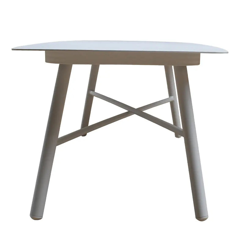 Cargue la imagen en el visor de la galería, Mesa De Centro de Aluminio Color Blanco FRIO-MSFR CasaEaster