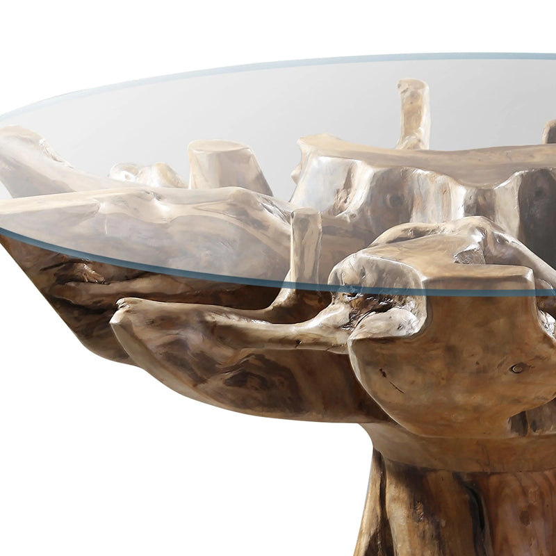 Cargue la imagen en el visor de la galería, Mesa De Centro de Madera teca Color Natural ASPIRE-131089 CasaEaster