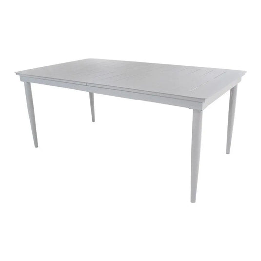 Mesa Expandible 1.8 M /2.44 M de Comedor para interior y exterior de Aluminio Color Blanco SUMAYA - 48579