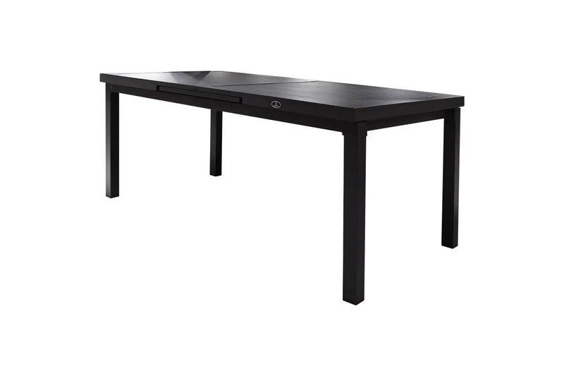 Cargue la imagen en el visor de la galería, Mesa Expandible de Comedor 1.8 M / 2.4 M para interior y exterior de Aluminio Color Carbon NIKOLA- M-N