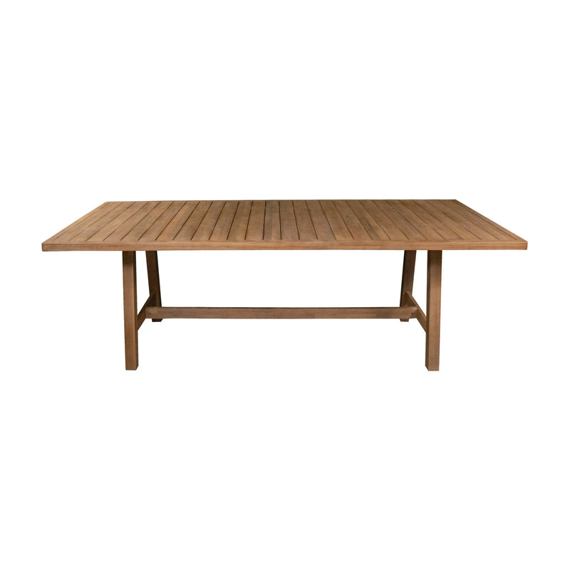 Cargue la imagen en el visor de la galería, Mesa Rectangular 2.3 M de Comedor para Exterior e Interior de Madera Teca RIMINI-HUC310