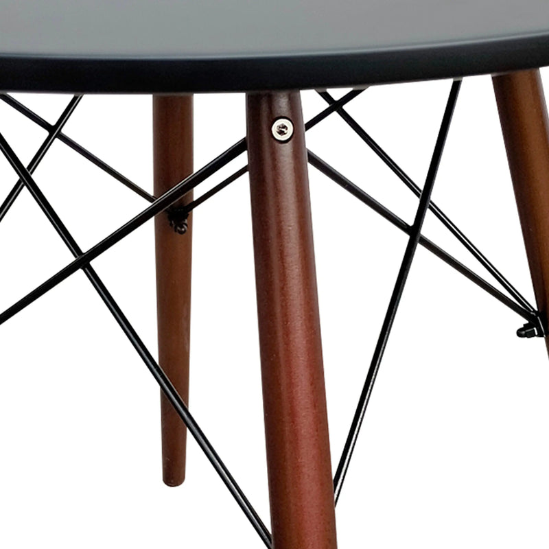 Cargue la imagen en el visor de la galería, Mesa bistro WT02-BL Negra - WT02-BL CasaEaster