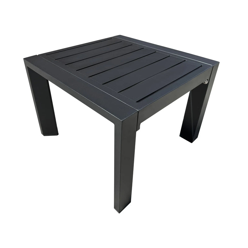 Cargue la imagen en el visor de la galería, Mesa bistro color Carbon Firas - SDT23411-CHA CasaEaster