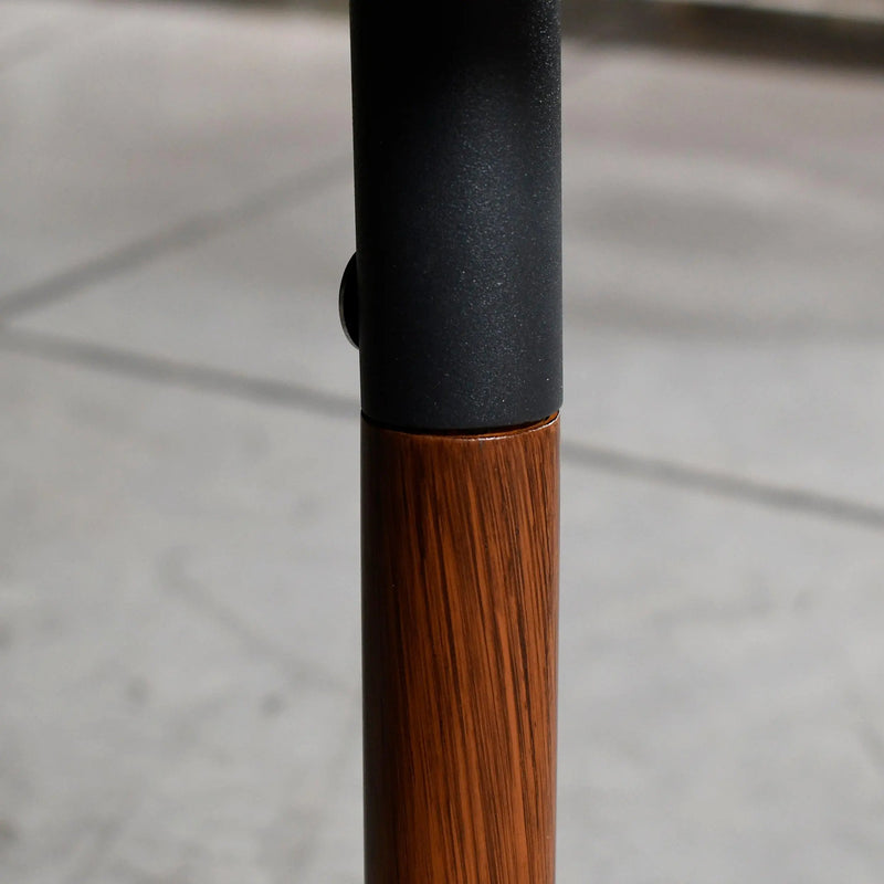 Cargue la imagen en el visor de la galería, Mesa de Centro de Aluminio Color Charcoal BELINAS-1095-B CasaEaster