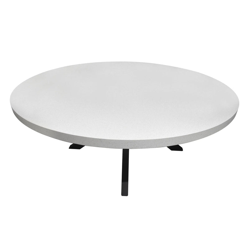 Cargue la imagen en el visor de la galería, Mesa de Comedor Redonda 1.7 M para exterior estilo redonda Color Bronce RIFT-61496