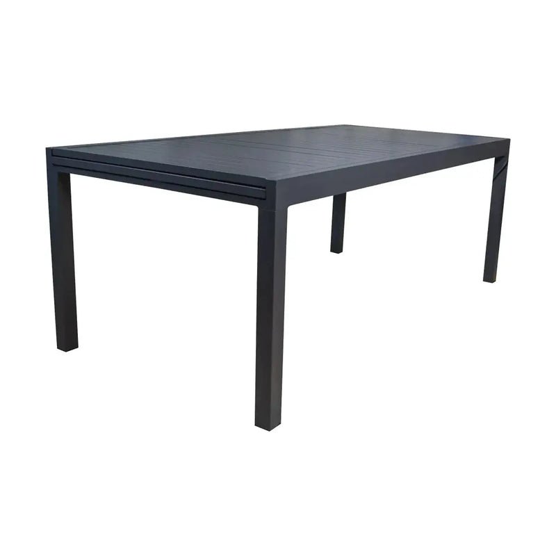 Cargue la imagen en el visor de la galería, Mesa de Comedor Expandible 2 M / 3.2 M para interior y exterior de Aluminio Color Carbon DOUME -SDT09305-CH