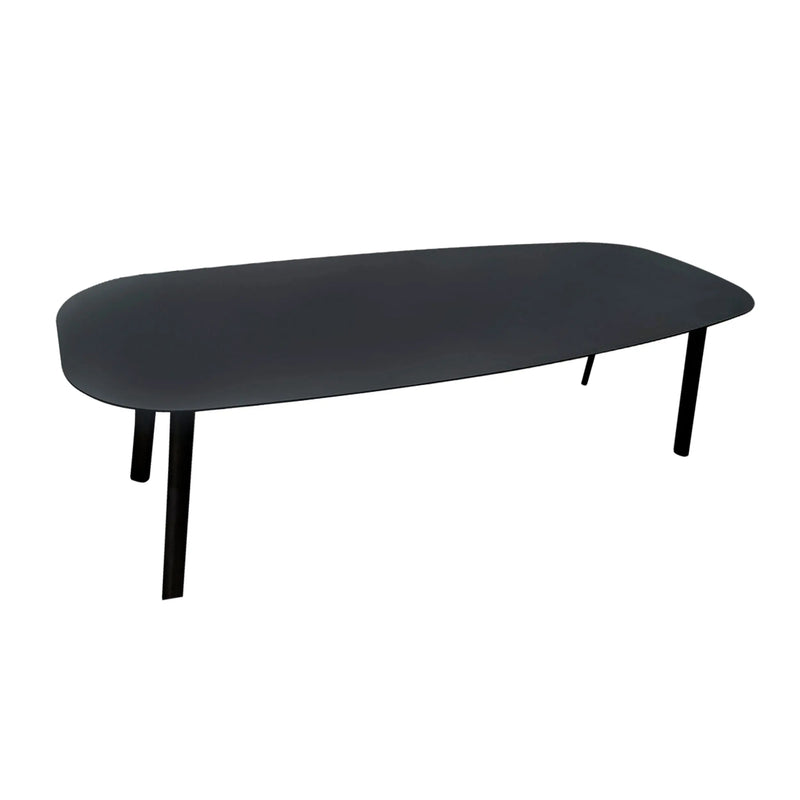 Cargue la imagen en el visor de la galería, Mesa de Comedor para interior y exterior de Aluminio Color Carbon ELIPSA-777 CasaEaster