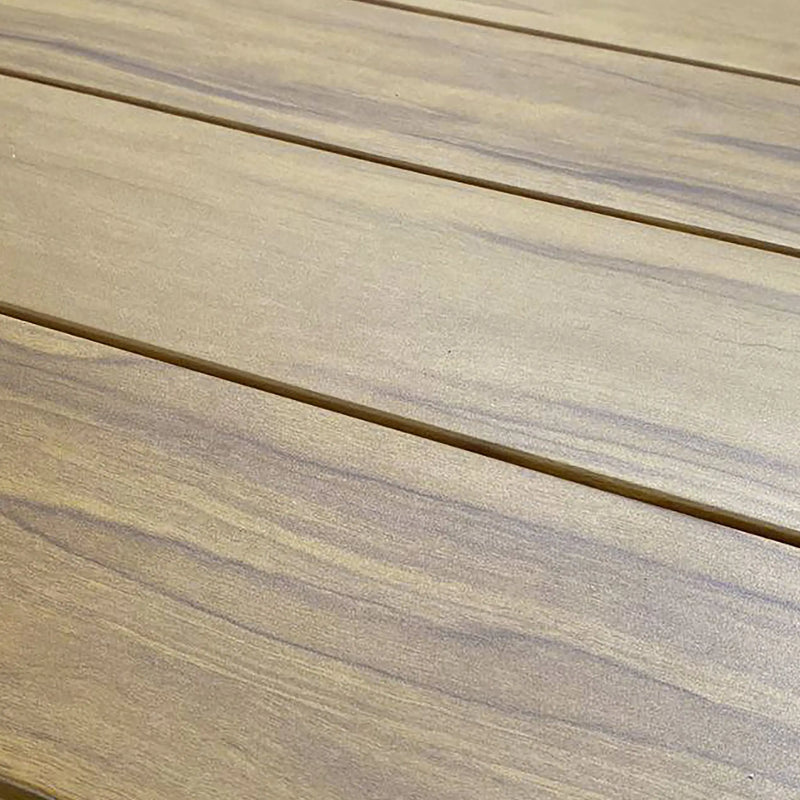 Cargue la imagen en el visor de la galería, Mesa de Comedor para interior y exterior de Aluminio Color Madera WOOD LOOK-GLAQ-335712-3831-KD CasaEaster