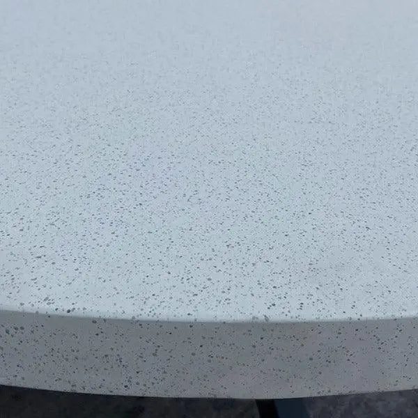 Cargue la imagen en el visor de la galería, Mesa de Comedor para interior y exterior estilo redonda Color Blanco ANCONA- 75663 CasaEaster