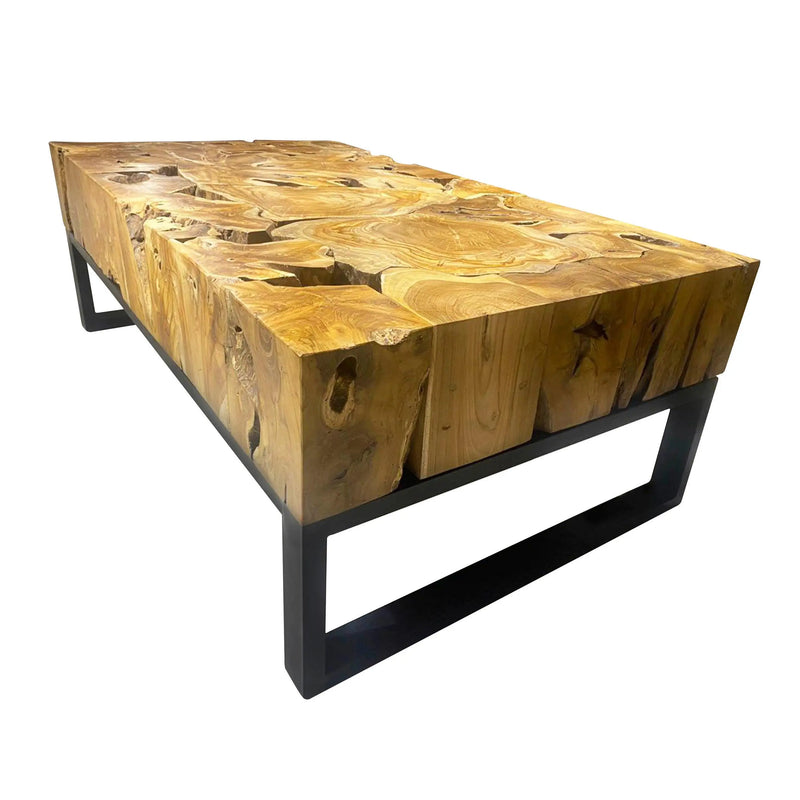 Cargue la imagen en el visor de la galería, Mesa de Comer para Exterior e Interior Color Natural ALABAMA-134452 CasaEaster