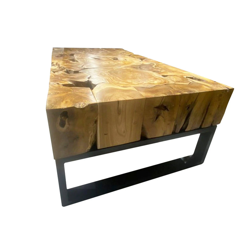 Cargue la imagen en el visor de la galería, Mesa de Comer para Exterior e Interior Color Natural ALABAMA-134452 CasaEaster