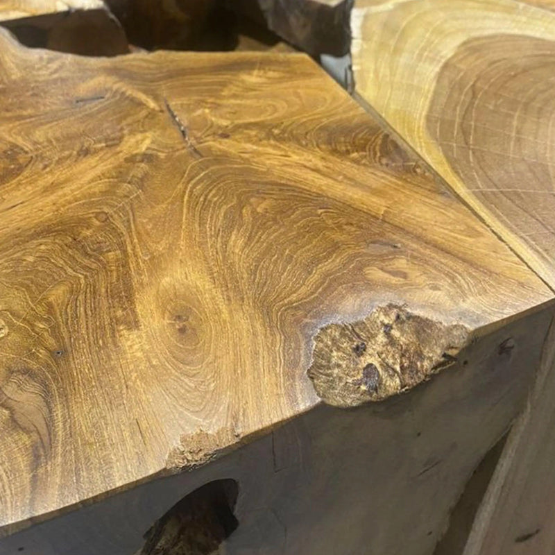 Cargue la imagen en el visor de la galería, Mesa de Comer para Exterior e Interior Color Natural ALABAMA-134452 CasaEaster