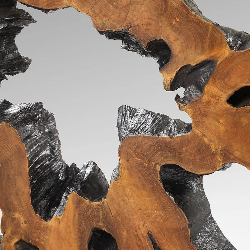 Cargue la imagen en el visor de la galería, Mesa de Recibidor 1.5 M para interior Color Natural- Negro AEGON CONSOLE-133663