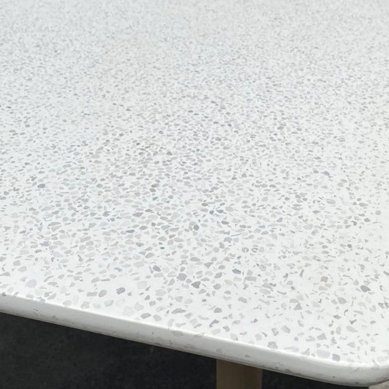 Cargue la imagen en el visor de la galería, Mesa para Comedor Rectangular de Madera Teca Color Blnaca TALARA - HUC37289-1 CasaEaster