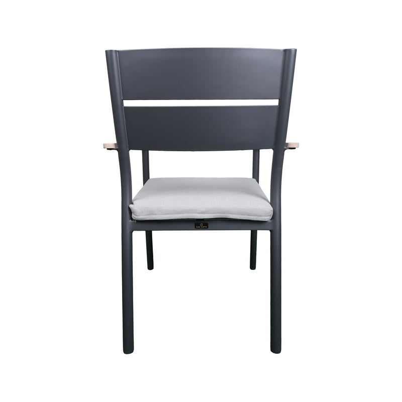 Cargue la imagen en el visor de la galería, Silla de Aluminio Naturala color carbón - GL3A211221