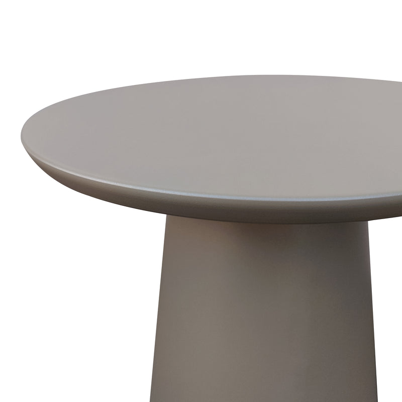 Load image into Gallery viewer, NOGA Bistro Table Dia.50 cm for Outdoor and Indoor Aluminum Champagne Color -NG1