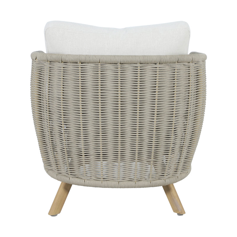 Load image into Gallery viewer, Set triple Norah de madera para exterior color natural - HUC