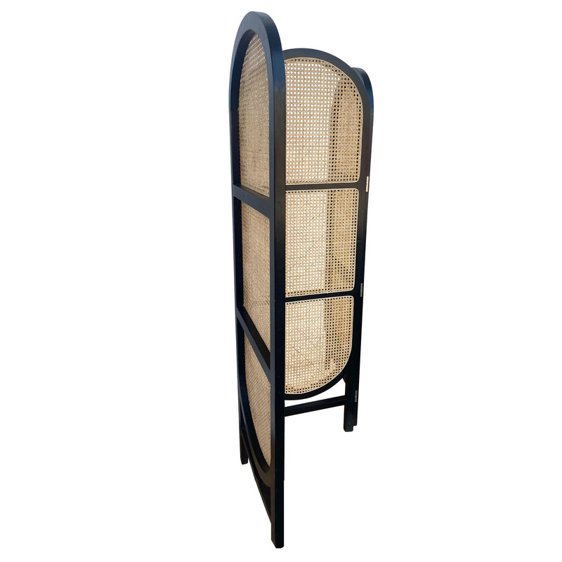 Cargue la imagen en el visor de la galería, Biombo Black/Natural BINTAG PARAVAN-124398