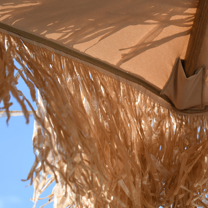 Cargue la imagen en el visor de la galería, Sombrilla Novotal De Paja Para Jardin-60418B